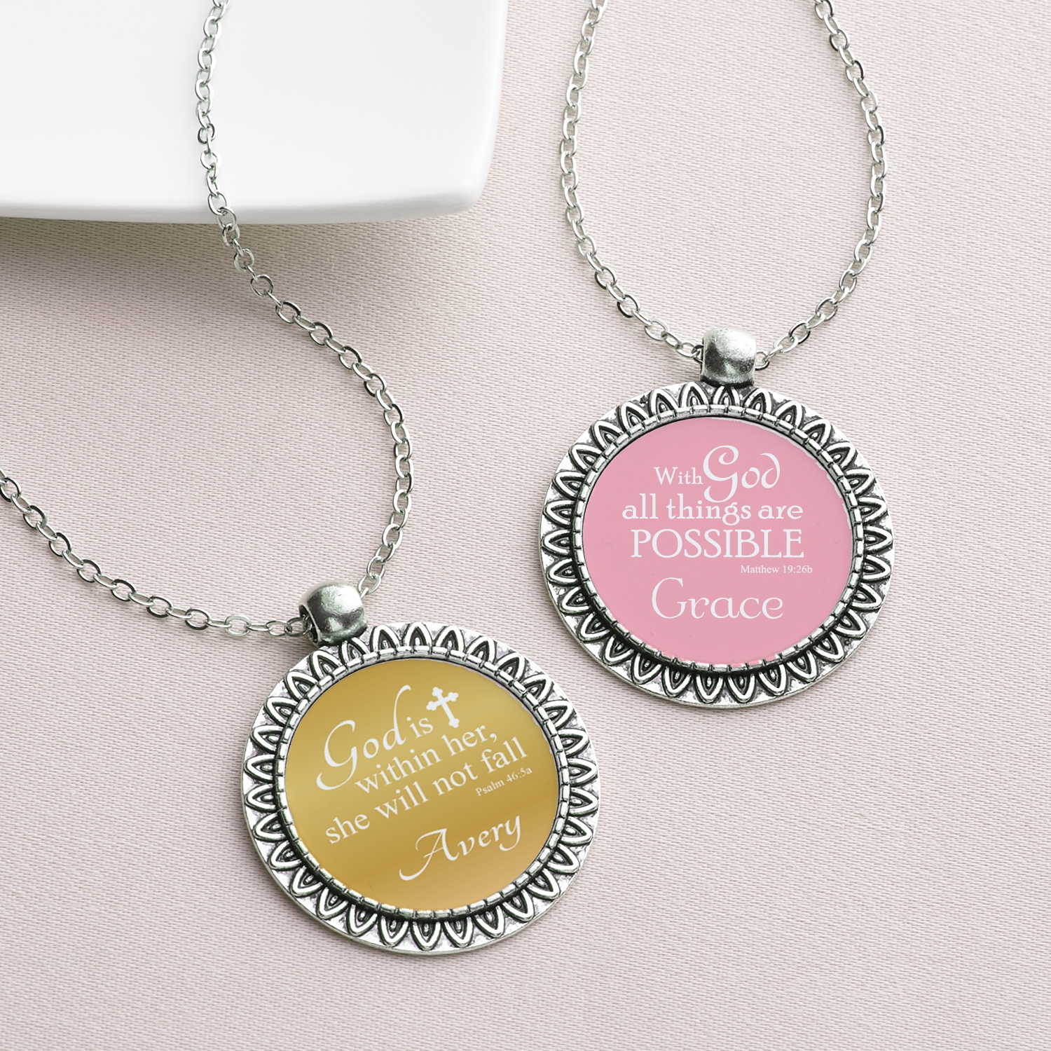 Words Of Faith Necklace