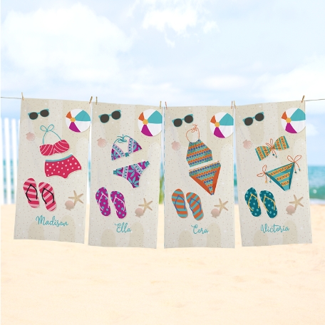 Bathing Beauty Beach Towel