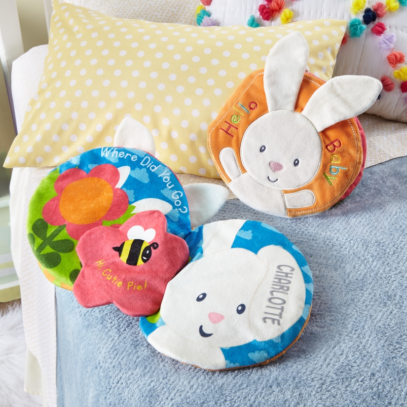 GUND® Plush Bunny Personalized Activity Book at Gifts.com