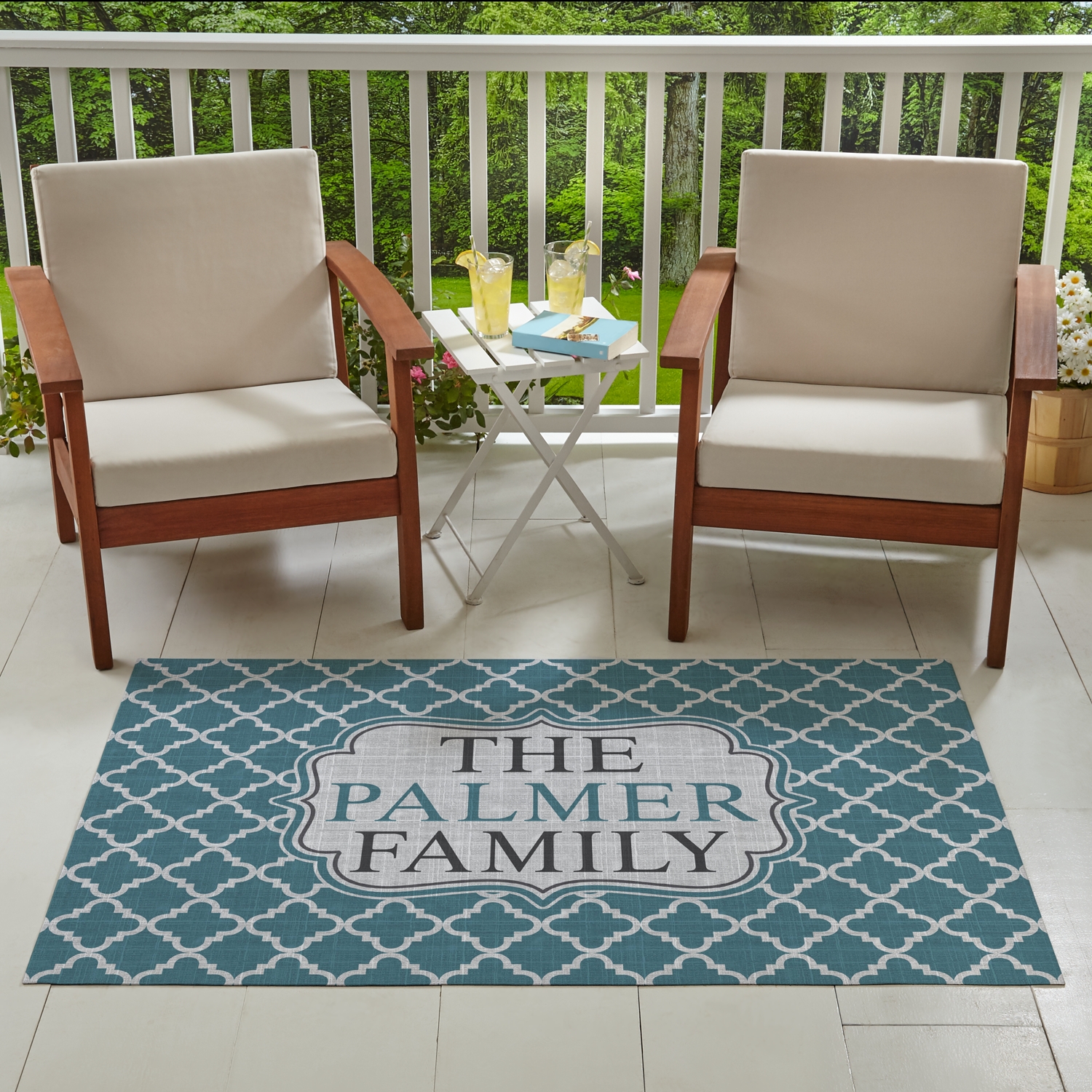 Oversized Pattern Oversized Mat