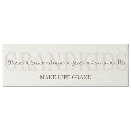 Family Love Canvas - Tan