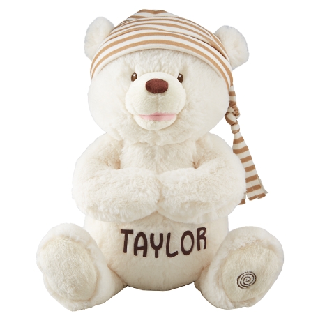 GUND® Animated Prayer Bear-Brown Name