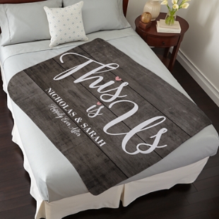 This is Us Wedding Plush Blanket