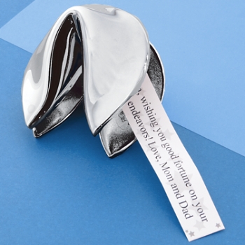 Silver Graduation Fortune Cookie