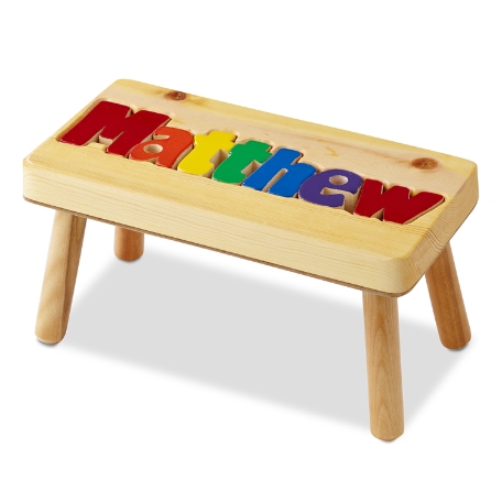 Puzzle Name Stools - Primary