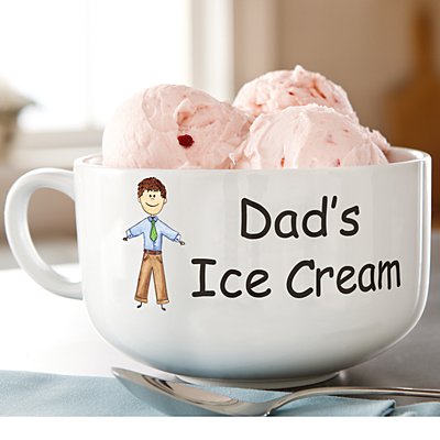 Delightful Family Character Personalized Bowl