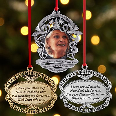 Merry Christmas From Heaven Bauble