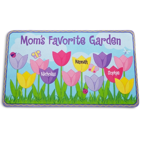 Tulip Garden Doormat - 17x27