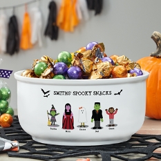 Spooky Family Candy Bowl