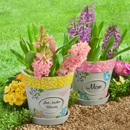 Mosaic Flower Pot