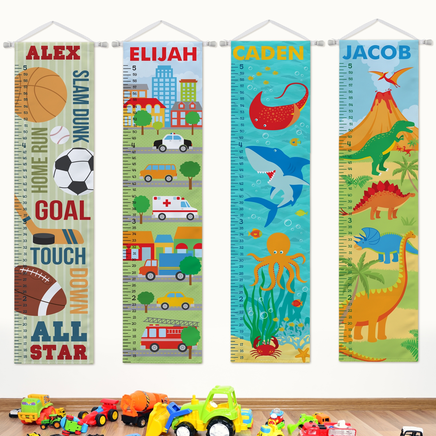 Boys Taller & Taller Growth Charts