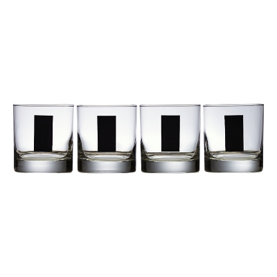 Double Old Fashioned Glasses -Set of 4