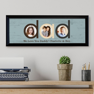 Dad Photo Message Canvas