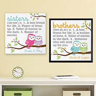 Sibling Meaning Canvas