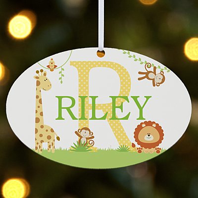 My Own Name Oval Ornament