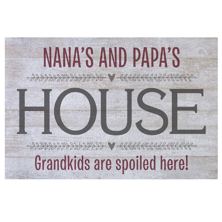 Grandparents House Doormat - 24x36