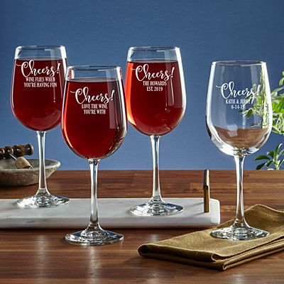 Cheers! Stemware Wine Glass