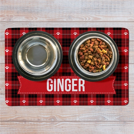 Plaid Pet Mat