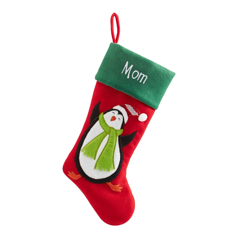 Whimsy Character Stocking - Penguin at Gifts.com