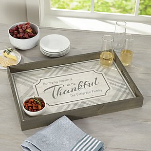 Reasons To Be Thankful Serving Tray