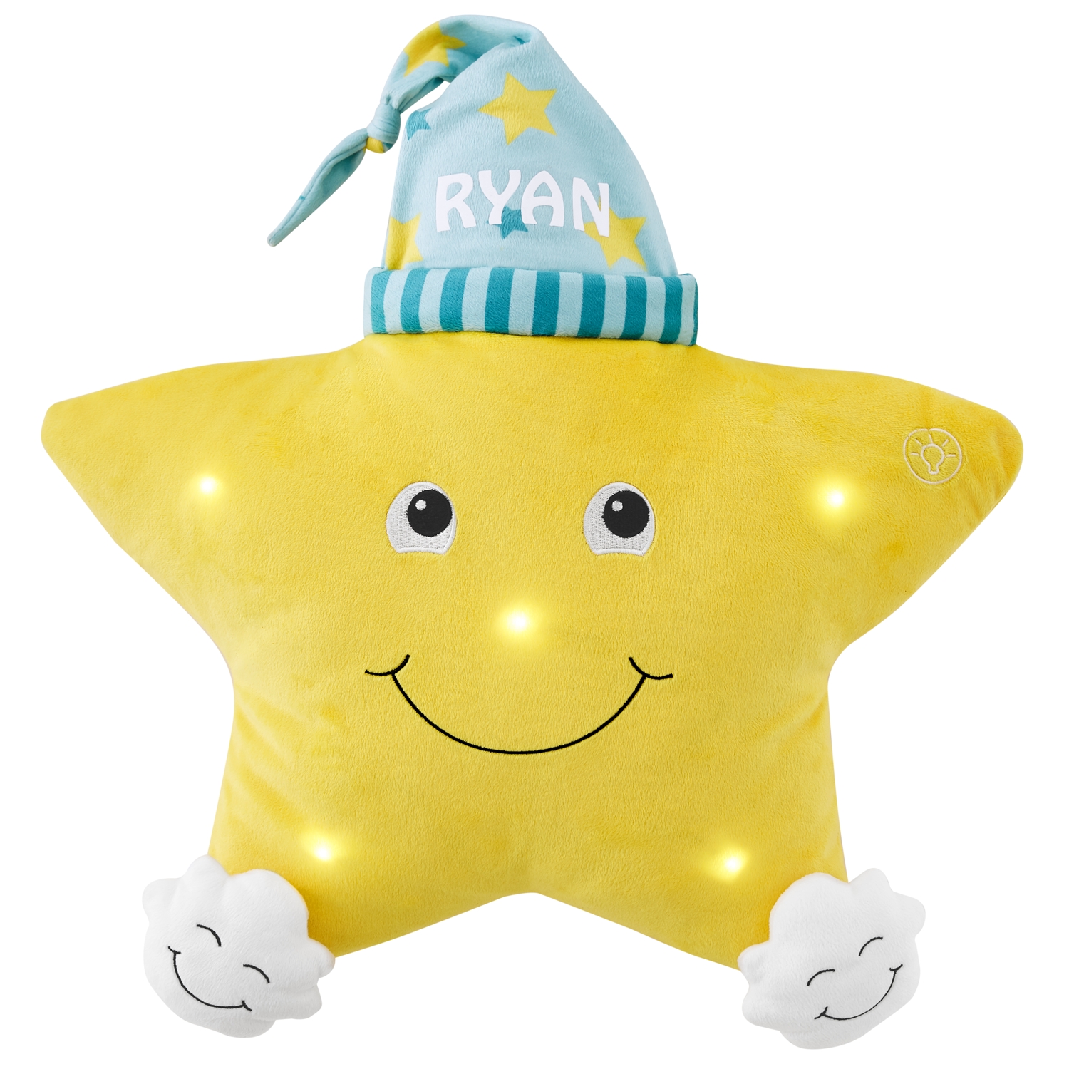 light up star pillow