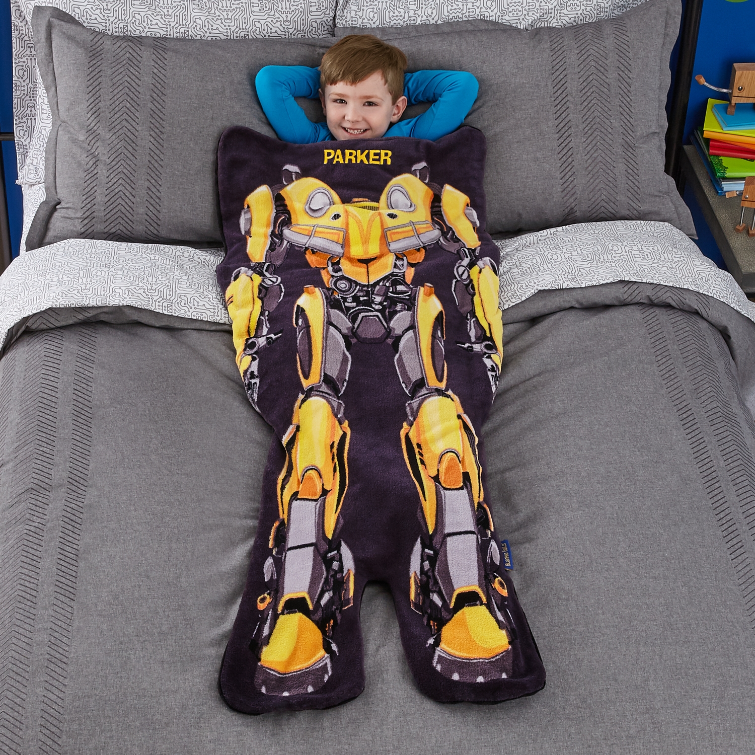 Transformer Personalized Blankie Tails® - Bumblebee