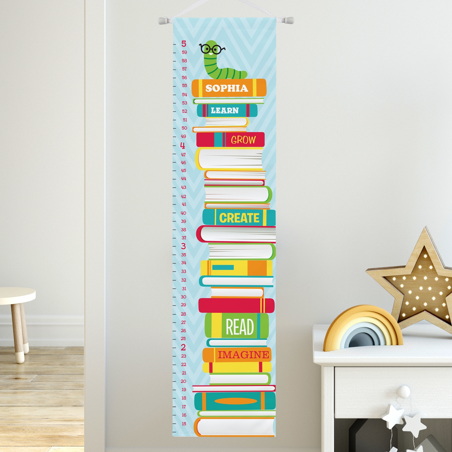 Bookworm Growth Chart