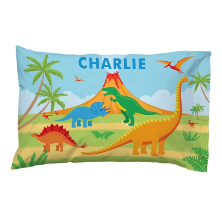 Boys' Sleepy-Time Pillowcase - Dinosaurs