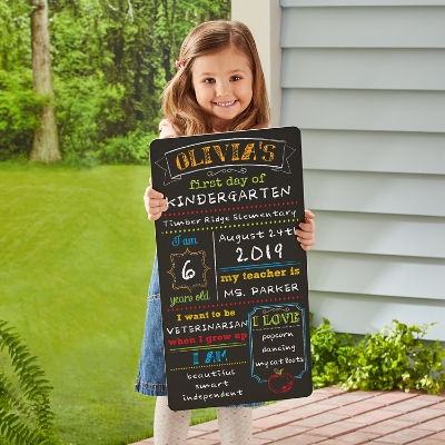 Download First Day Of School Chalkboard Personal Creations