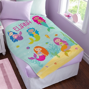 Girls' Sleepy-Time Plush Blanket