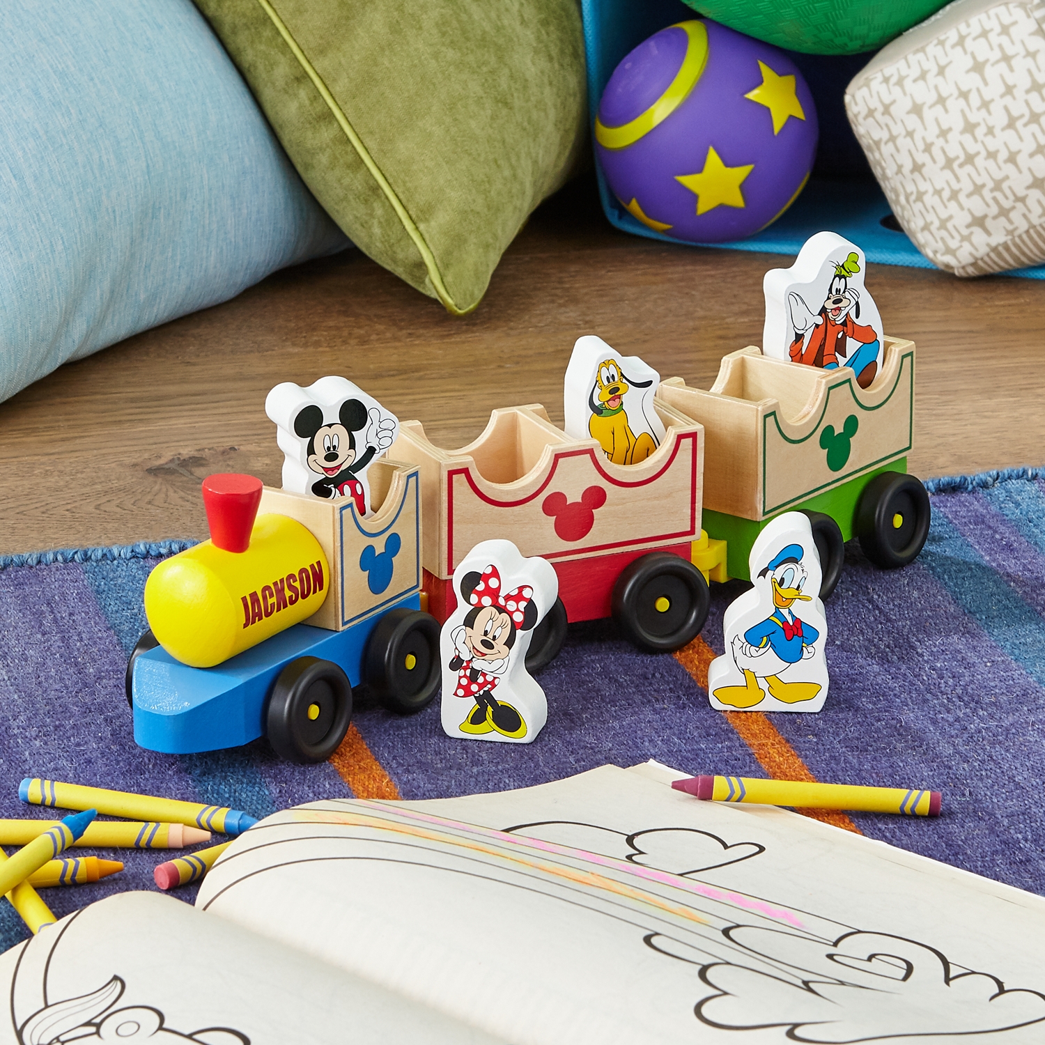 melissa and doug mickey mouse train