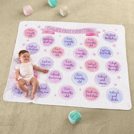 My First Everything Plush Blanket