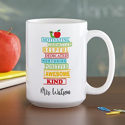 Teacher Traits Mug