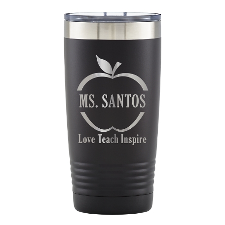 Teaching Is Love Insulated Tumbler - Black