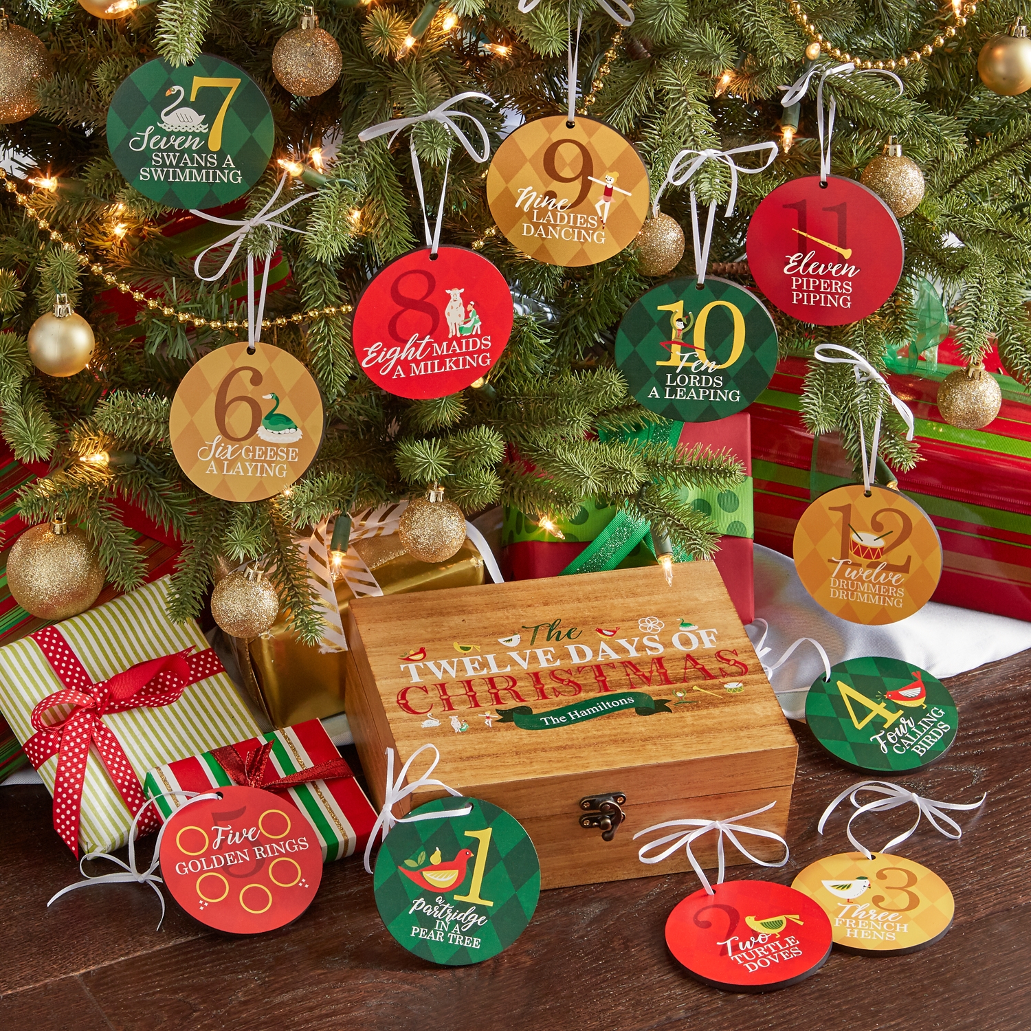 personalized xmas ornaments