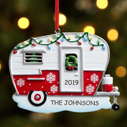 Holiday Camper Ornament