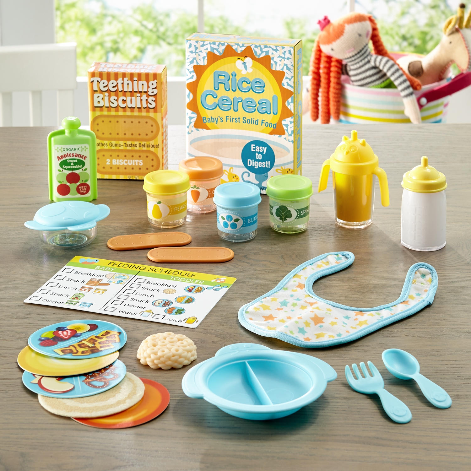 melissa and doug mealtime utensil set