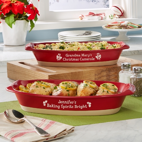 Baking Spirits Bright Casserole Dish