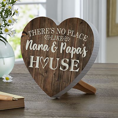 Our Favorite Place Wood Heart