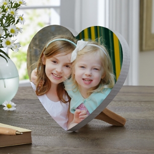 Picture-Perfect Photo Mini Canvas on Easel