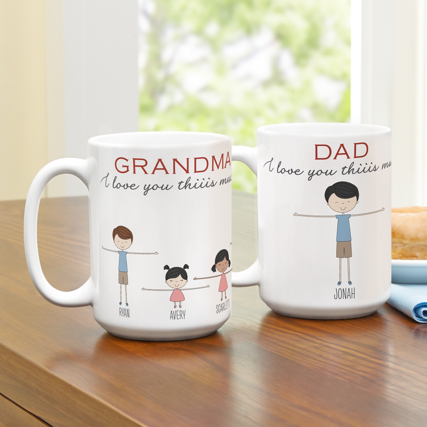 Giant Embrace Personalized Mug