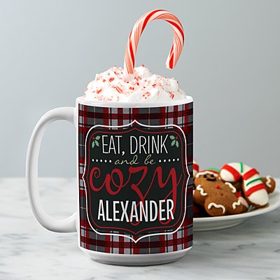 Eat, Drink and Be Cozy Mug