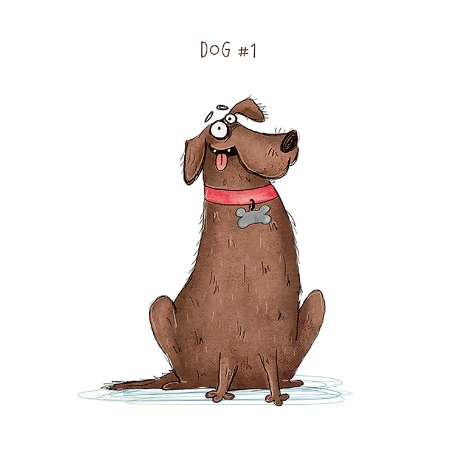 i See Me!® If My Dog Could Talk Personalized Storybook-Dog #1 Brown