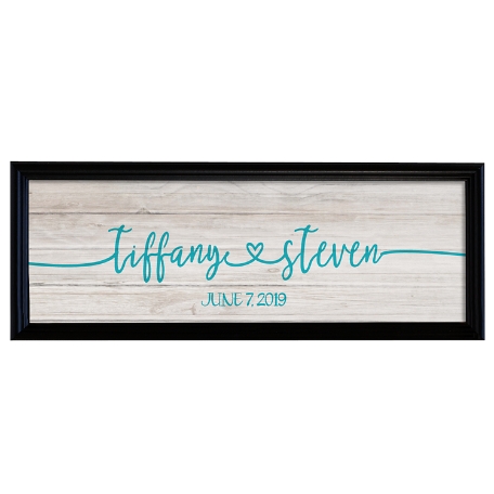 Always Together Wedding Canvas-Framed