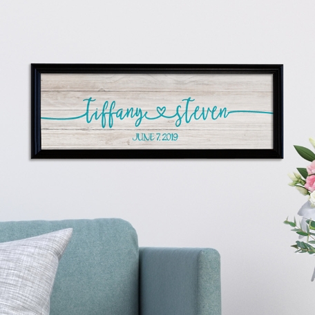 Always Together Wedding Canvas