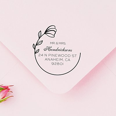 Blooming Flower Self-Inking Stamp