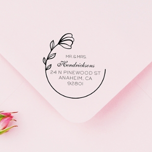 Blooming Flower Self-Inking Stamp