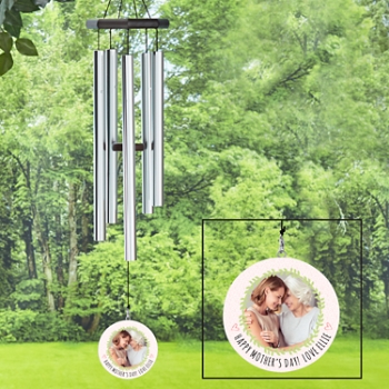 Photo Wreath 30 inch Wind Chime