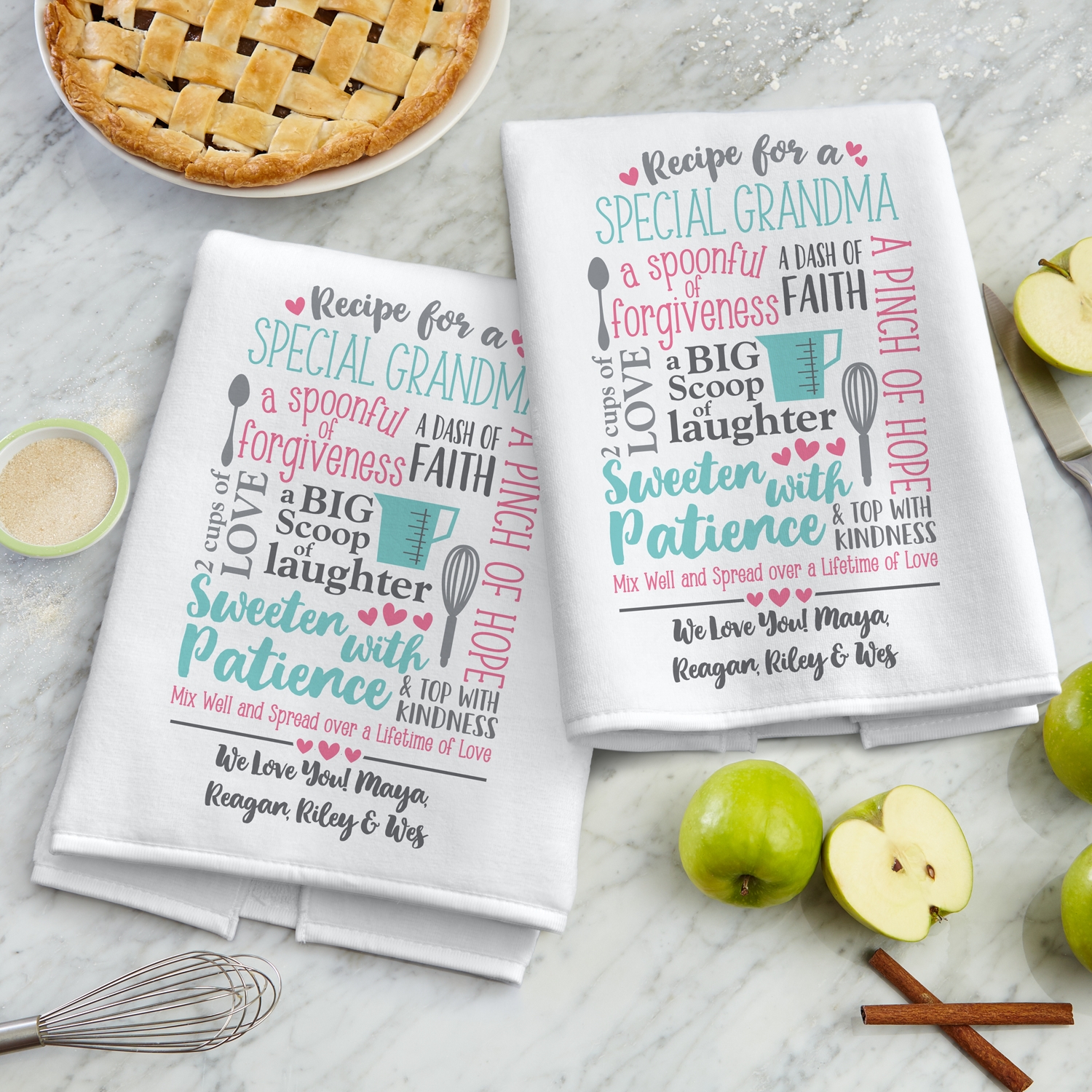 Recipe for a Special Someone Kitchen Towel