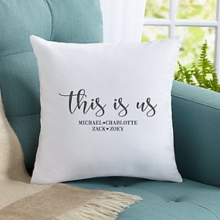 This Is Us Throw Pillow